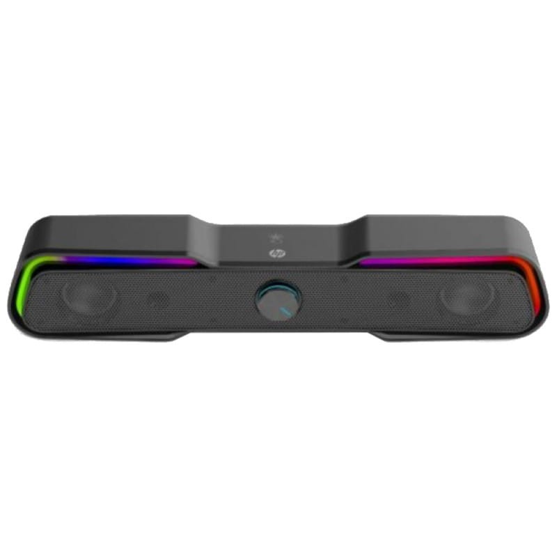 HP DHE-6002 RVB LED Preto - Soundbar