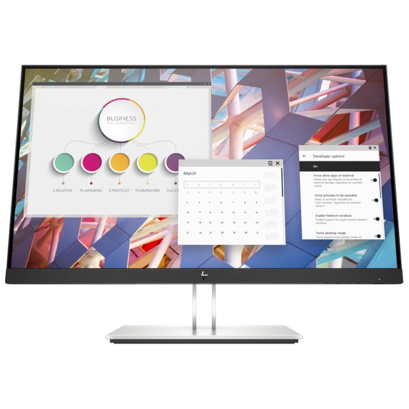 HP E-Series E24 G4 23.8 FullHD IPS Negro/Plata - Monitor PC - Ítem