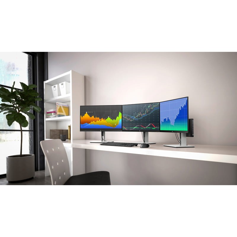 HP E-Series E24 G4 23.8 FullHD IPS Negro/Plata - Monitor PC - Ítem5
