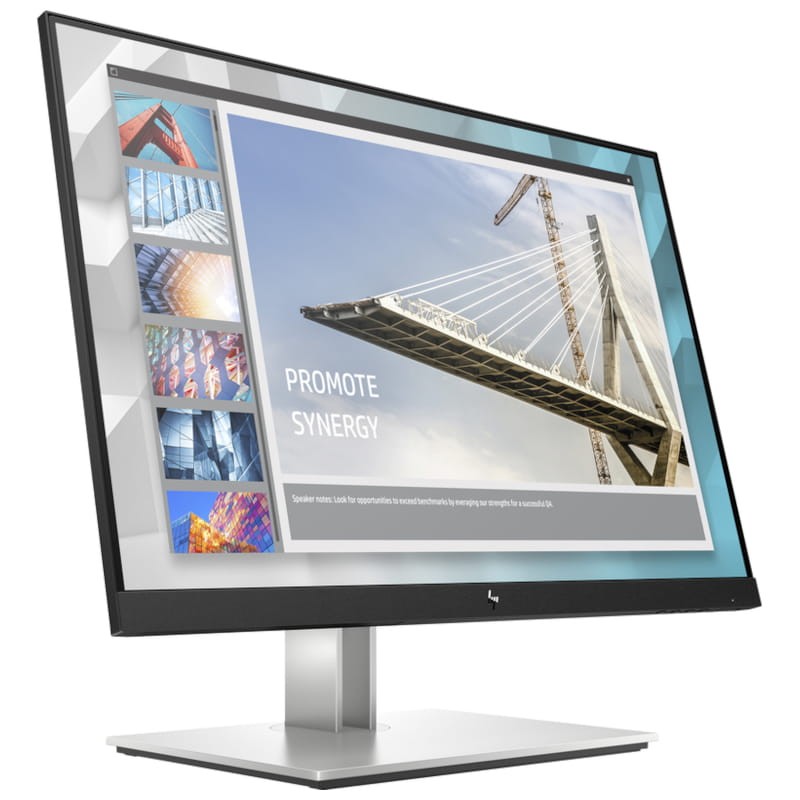 HP E-Series WUXGA E24i G4 24 » WUXGA IPS Noir, Argent - Moniteur PC - Ítem1