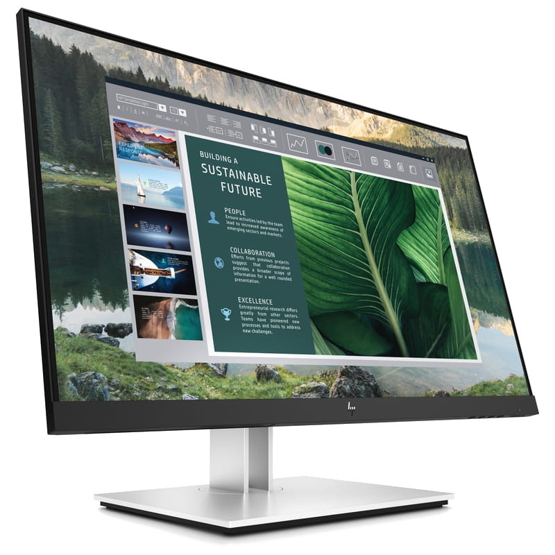 HP E24u G4 23.8 FullHD IPS Prateado - Monitor PC - Item4