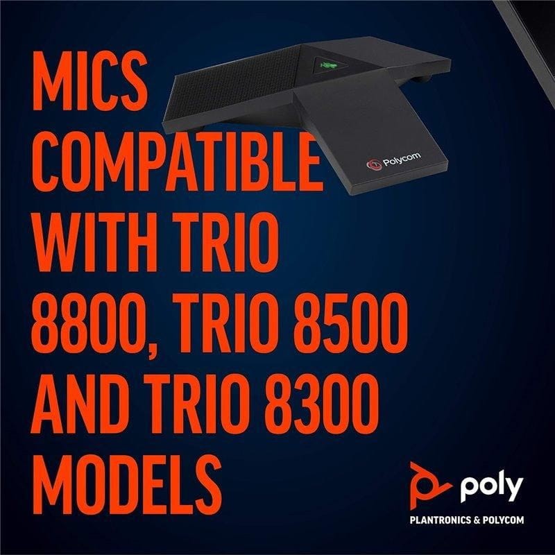 HP POLY 8300/8800 - Microphones d'extension - Ítem1