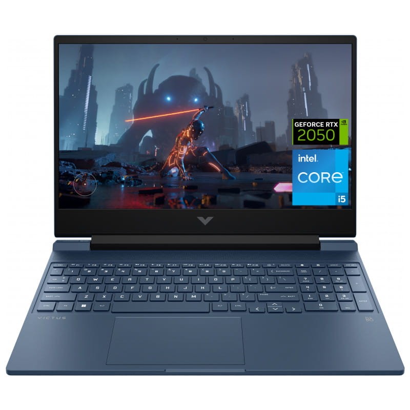 HP Victus Gaming 15-fa1026ns Intel Core i5-12450H/16 GB/512 GB SSD/Wi-Fi 6/FreeDOS Azul - Portátil 15.6 - Ítem