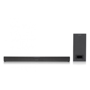 Sharp HT-SBW110 2.1 Slim Subwoofer Bluetooth Negro - Barra de sonido