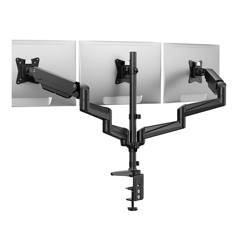 Huanuo HNTS3B-UK Triple monitor 17 a 32 pulgadas Negro - Soporte de monitor - Ítem