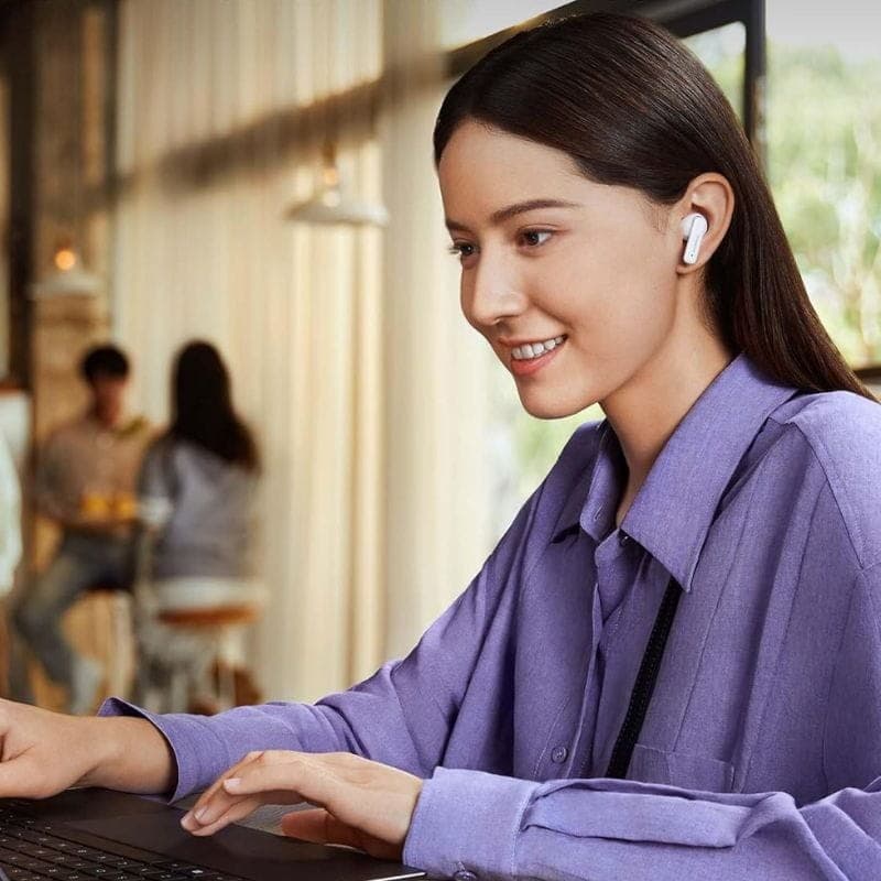 Huawei FreeBuds 6i TWS White - Casque Bluetooth Image fidèle à la réalité