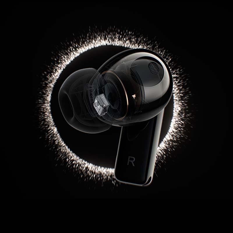 Huawei FreeBuds Pro 4 Noir - double transducteur