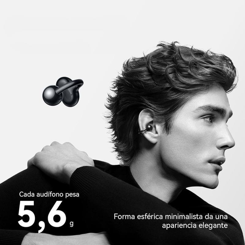 Huawei FreeClip TWS Bluetooth Bege - Auriculares Bluetooth - Item3