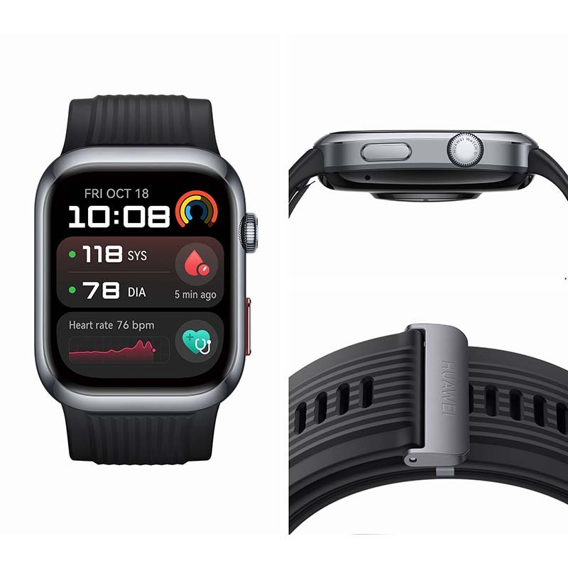 Huawei Watch D2 Preto com Bracelete de Fluoroelastómero - Smartwatch com GPS e NFC - Item5