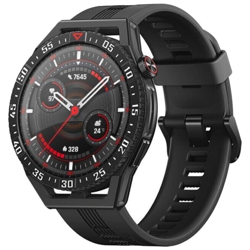 Las mejores ofertas en Relojes inteligente Silicona negro Huawei Watch