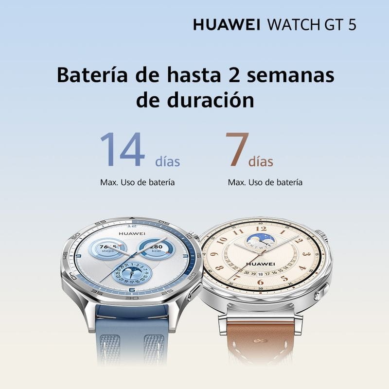 Huawei Watch GT5 41mm GPS Correa Fluoroelastómero Azul - Reloj Inteligente - Ítem10