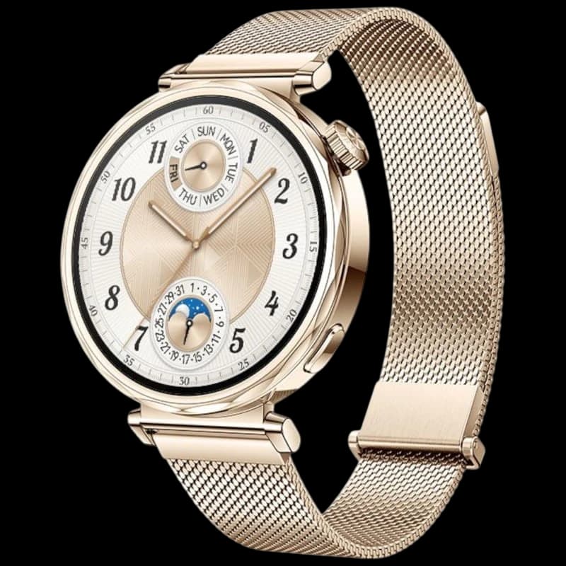 Huawei Watch GT5 41mm GPS Correa Milanesa Dorada - Reloj Inteligente