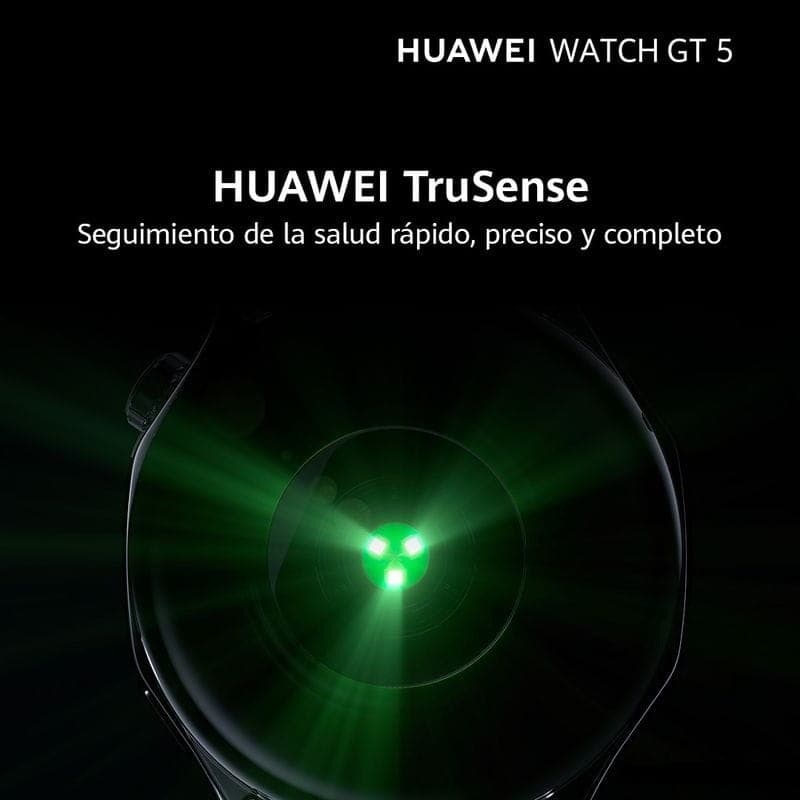 Sensor de Huawei Watch GT5 41mm GPS Correa Milanesa Dorada - Reloj Inteligente
