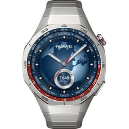 Frontal de Huawei Watch GT5 46mm GPS Bracelete Titânio - Relógio Inteligente