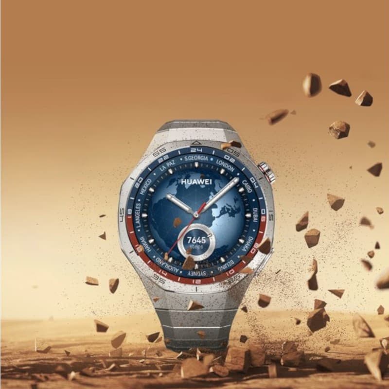 Resistente Huawei Watch GT5 46mm GPS Bracelete Titânio - Relógio Inteligente