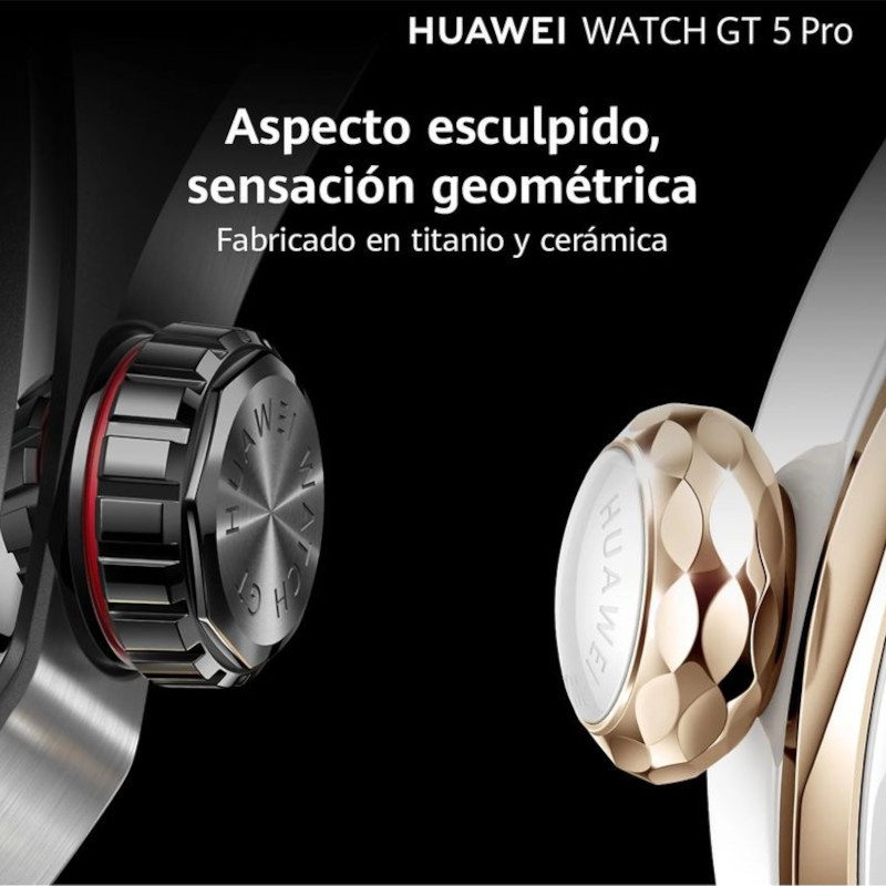 Huawei Watch GT5 Pro 46mm GPS Bracelete Fluoroelastómero Preta - Relógio Inteligente - Item9