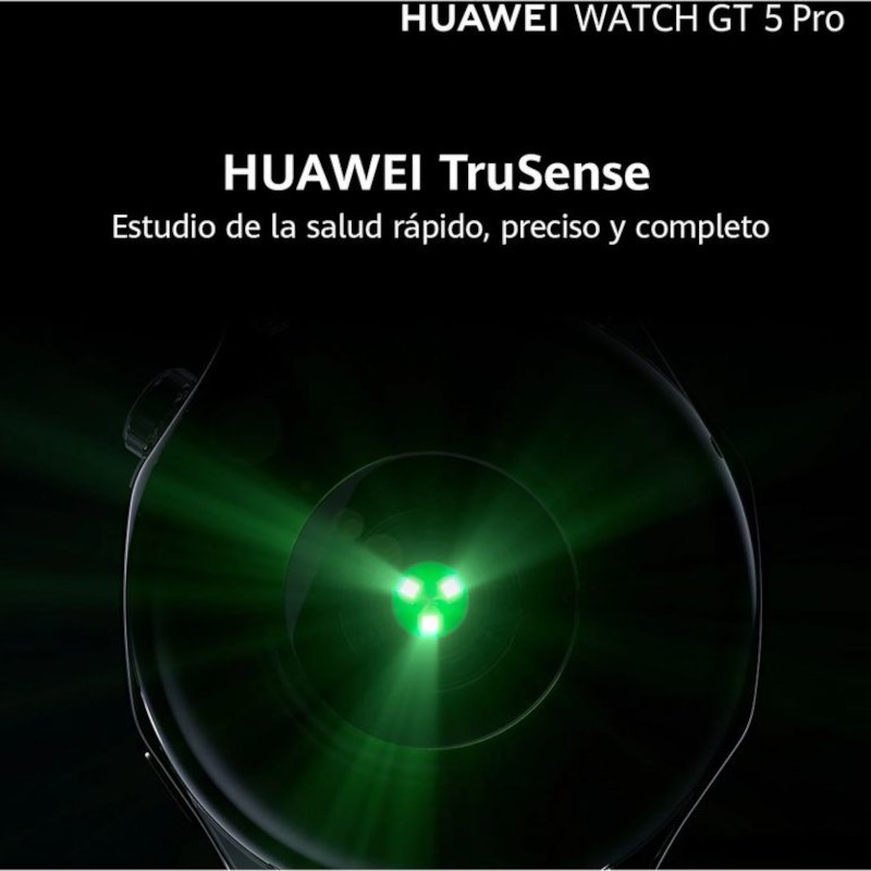 Huawei Watch GT5 Pro 46mm GPS Bracelete Fluoroelastómero Preta - Relógio Inteligente - Item6