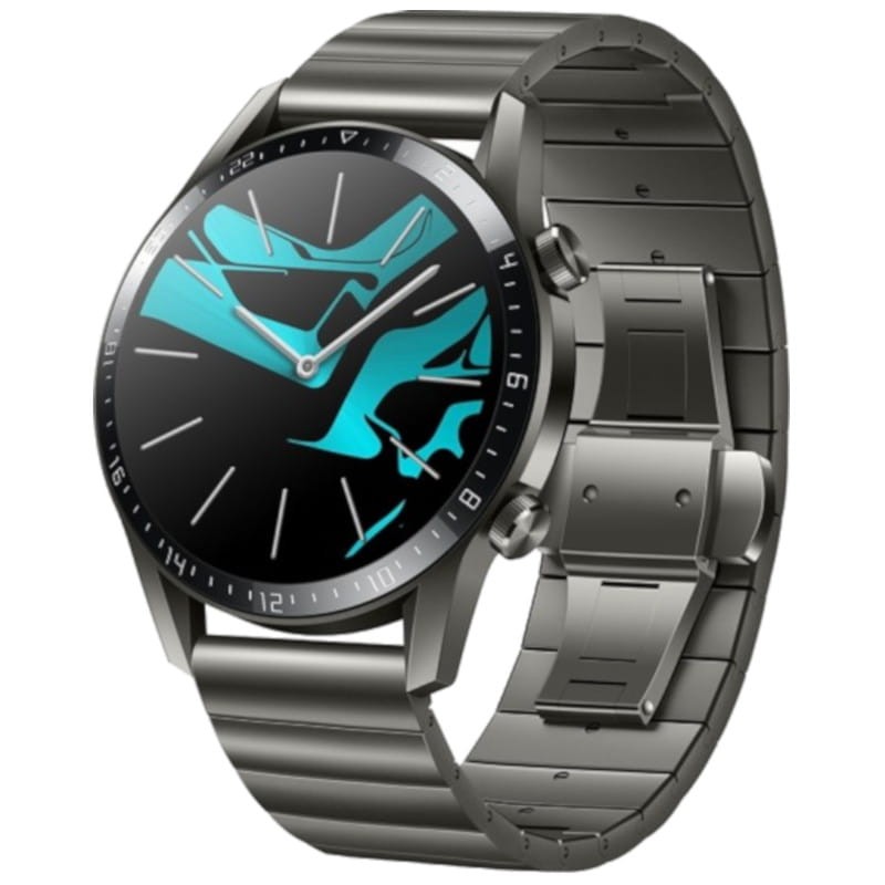 huawei watch gt 46mm titanium grey stainless steel