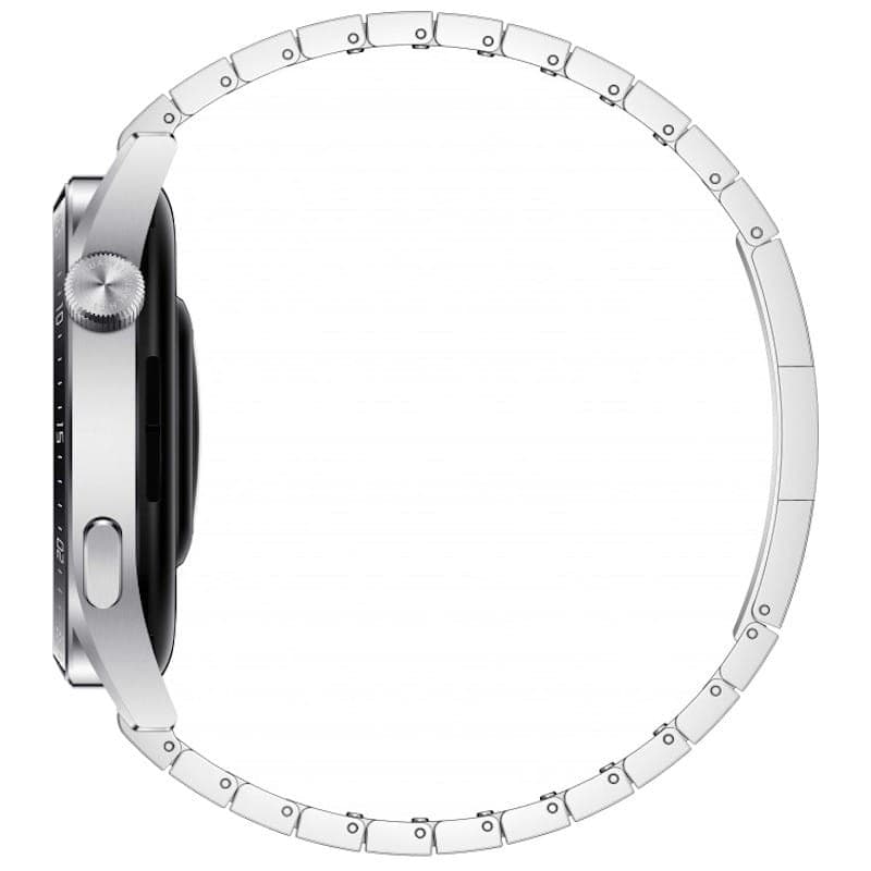 Huawei Watch GT 3 46mm Elite Acier Inoxydable - Montre Intelligente - Latéral