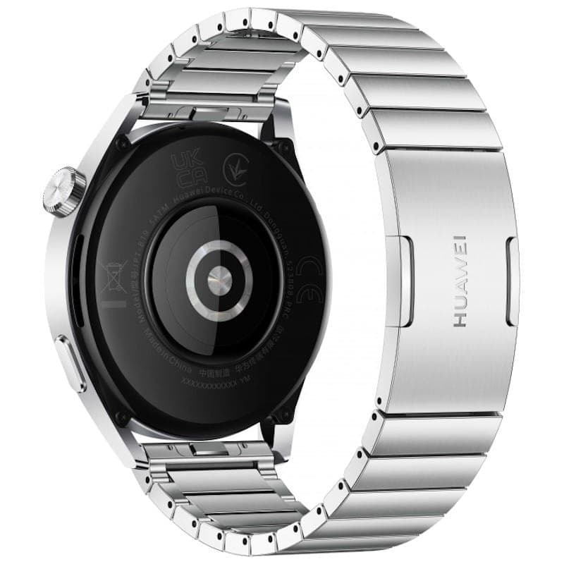 Huawei Watch GT 3 46mm Elite Acier Inoxydable - Montre Intelligente - Arrière