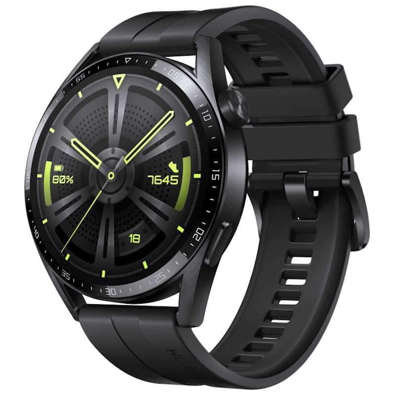 Huawei Watch GT 3 46mm Preto Active Edition - Relógio Inteligente