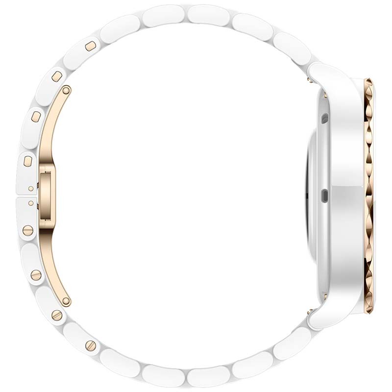 Relógio inteligente Huawei Watch GT 3 Pro Ceramic com pulseira de Cerâmica Branca - Item4
