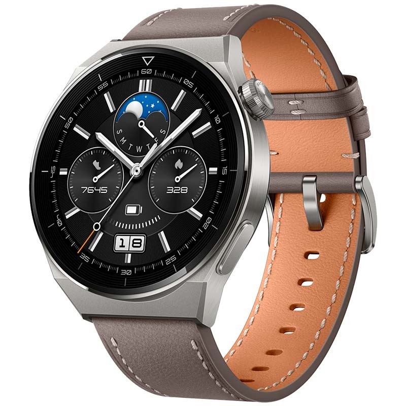 Relógio inteligente Huawei Watch GT 3 Pro Titanium Cinzento