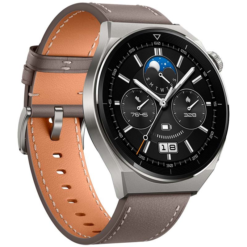 Relógio inteligente Huawei Watch GT 3 Pro Titanium Cinzento - Item1