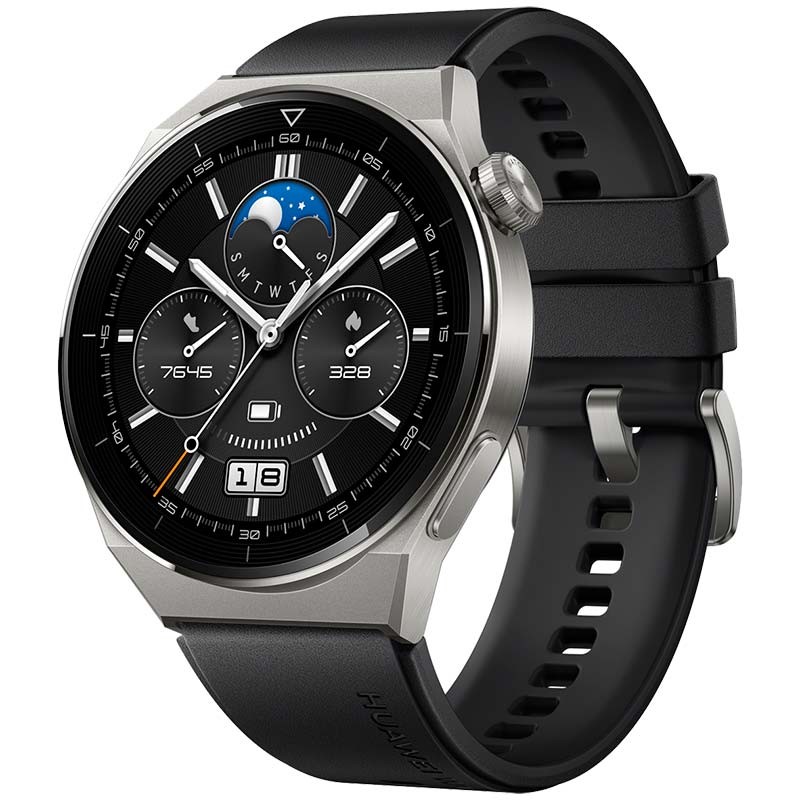 Relógio inteligente Huawei Watch GT 3 Pro Titanium Preto