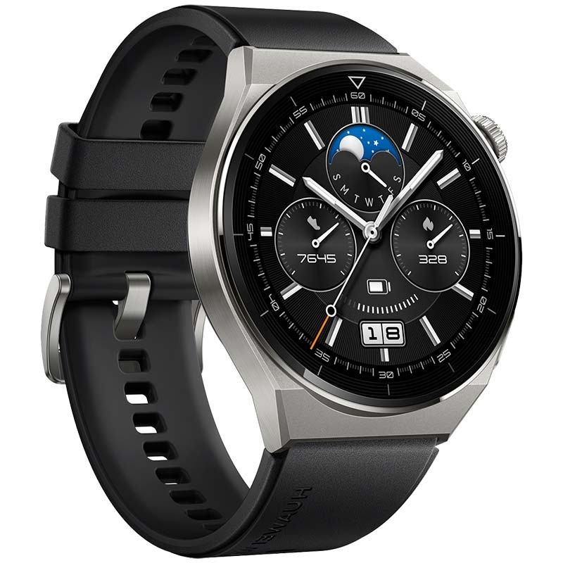 Reloj inteligente Huawei Watch GT 3 Pro Titanium Negro - Ítem1