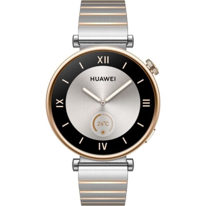 Vue de face de la Montre Intelligente Huawei Watch GT 4 41 mm Argent