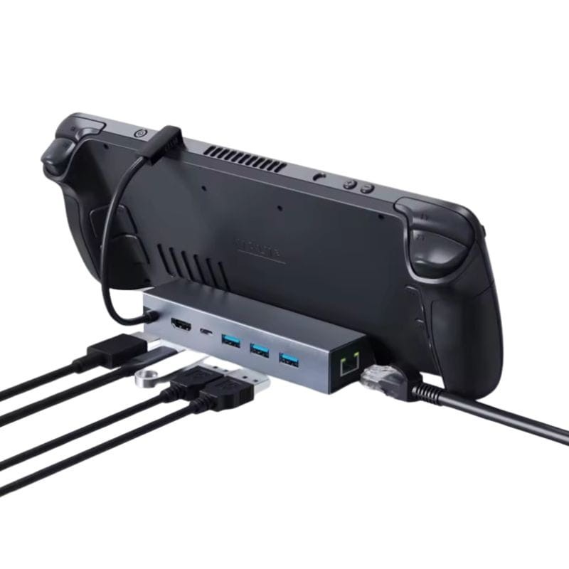 Hub 6 en 1 con 4K HDMI + PD 100W + USB 3.0*3 + RJ45 Ethernet 1000M - Ítem1