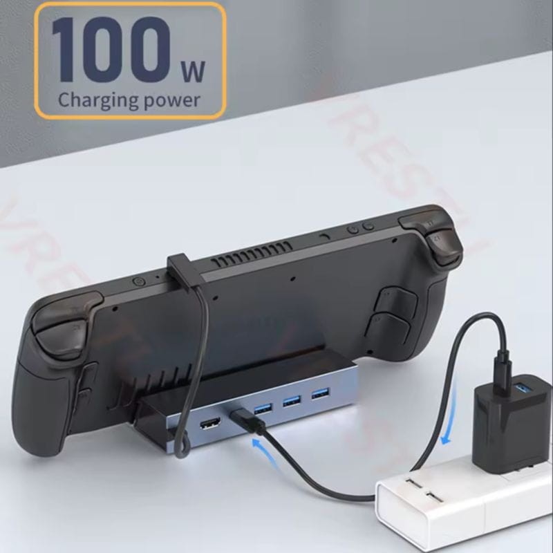 Hub 6 en 1 con 4K HDMI + PD 100W + USB 3.0*3 + RJ45 Ethernet 1000M - Ítem2