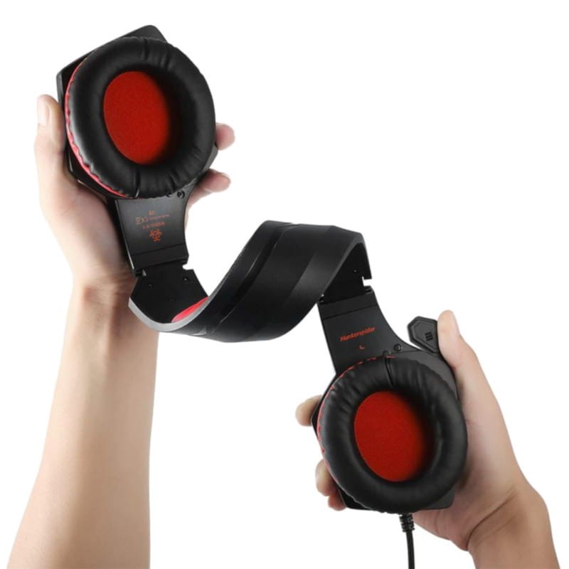 Buy Hunterspider V1 Black-Red RGB - Gaming Headphones - PowerPlanetOnline