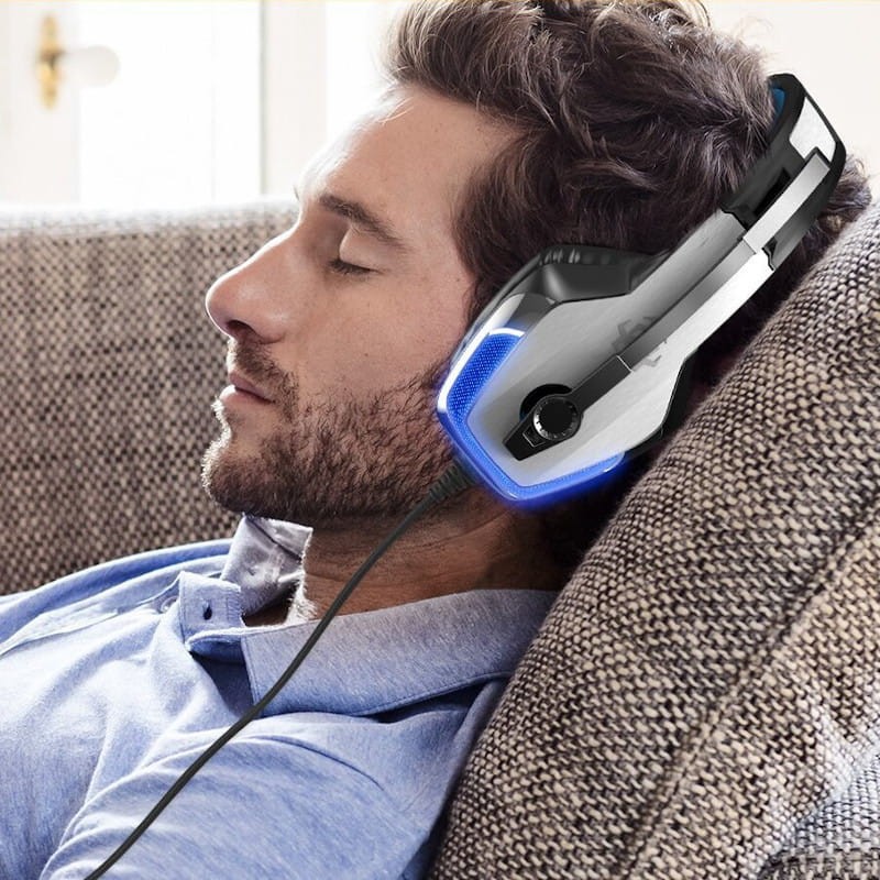 Hunterspider V4 Negro-Azul RGB - Auriculares Gaming - Ítem9