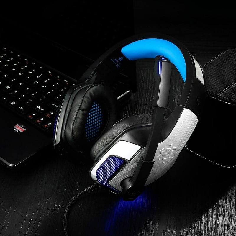 Hunterspider V4 Negro-Azul RGB - Auriculares Gaming - Ítem7