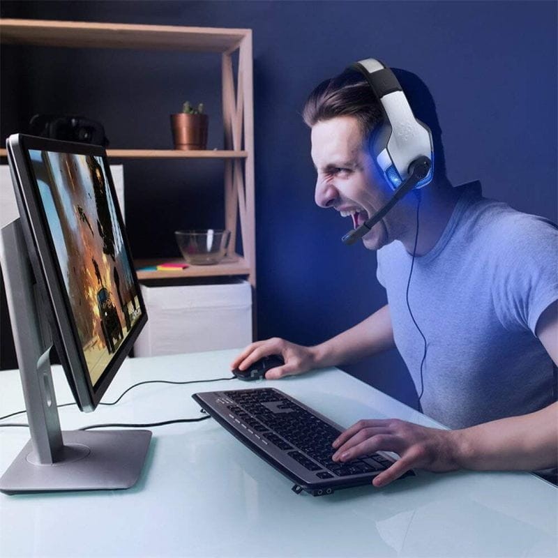 Hunterspider V4 Negro-Azul RGB - Auriculares Gaming - Ítem8