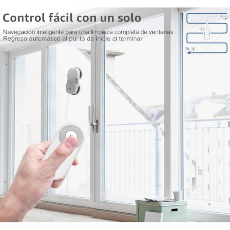 HUTT DDC55 Robot Limpiacristales Automático Blanco - Ítem8