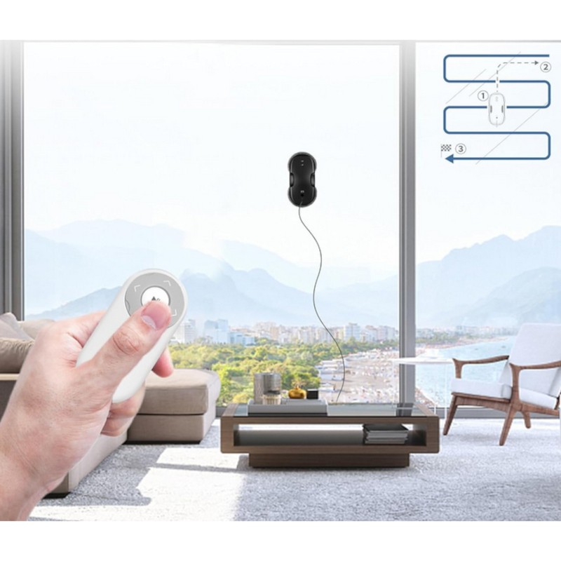 HUTT DDC55 Robot Lave-Vitres Automatique Noir - Ítem4