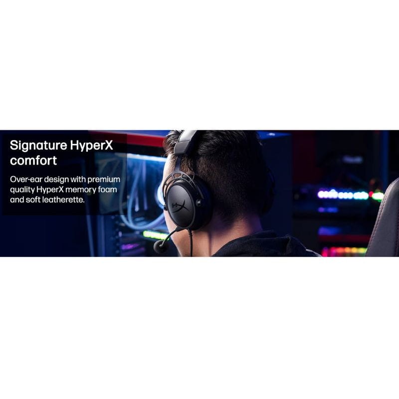 HP HyperX Cloud Alpha Preto/Vermelho - Headset Gaming - Item6
