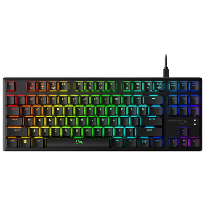 Teclado Mecánico Gaming HyperX Alloy Origins Core EN layout Switch Azul - Ítem