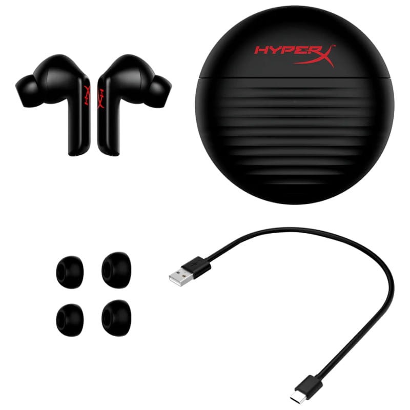 HyperX Cloud Buds HEPB1S-D-BK/G Noir - Casque Bluetooth - Ítem4