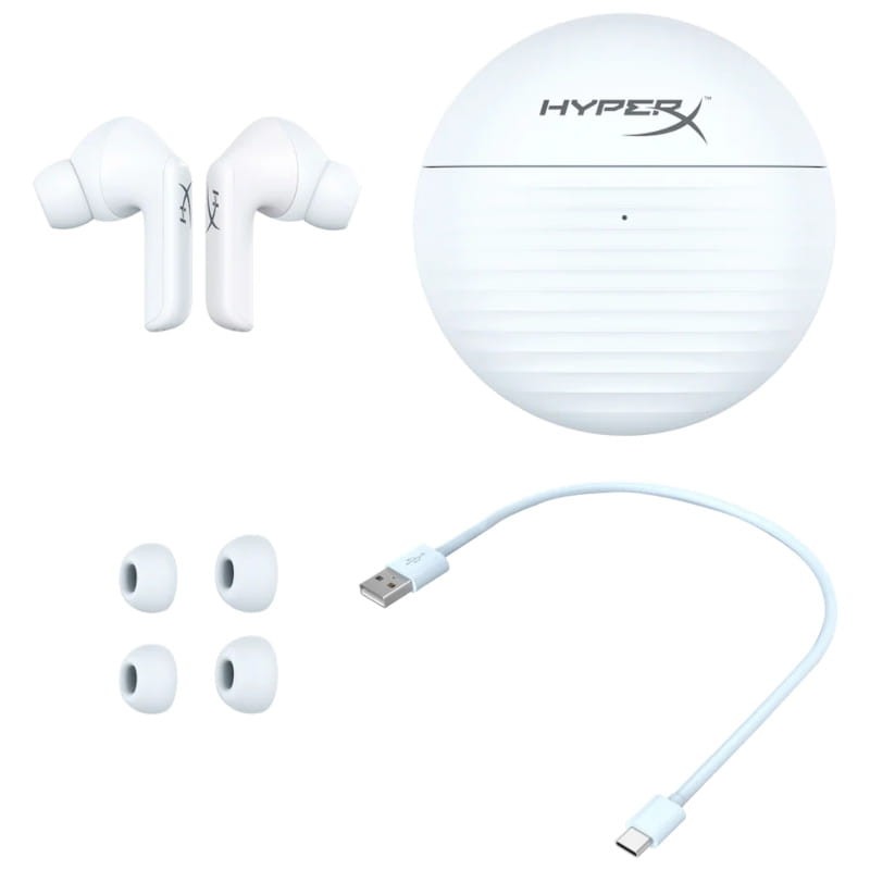 HyperX Cloud Buds HEPB1S-D-WY/G Branco - Fones de ouvido Bluetooth - Item4