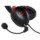 HyperX Cloud II Gaming Vermelho - Cor preta e vermelha - Almofadas de espuma de espuma de memória confortáveis com faixa de cabeça acolchoada de couro macio - Item3