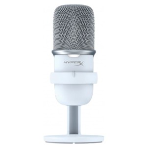 HyperX SoloCast USB Branco - Microfone para jogos