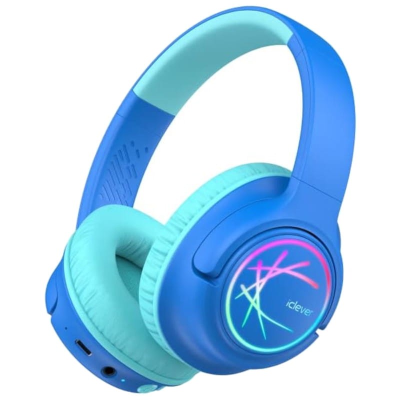 iClever BTH18 Azul - Auriculares Inalámbricos para niños - Ítem