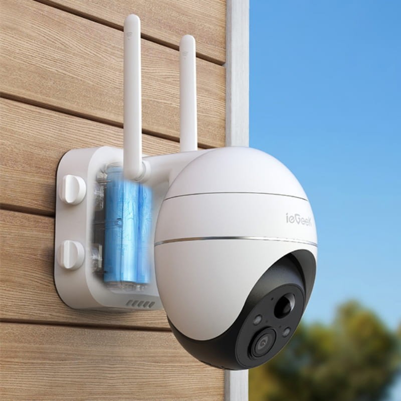 ieGeek ZS-GX1S 3MP/2K WiFi IP65 Blanco - Cámara de Seguridad Exterior - Ítem1