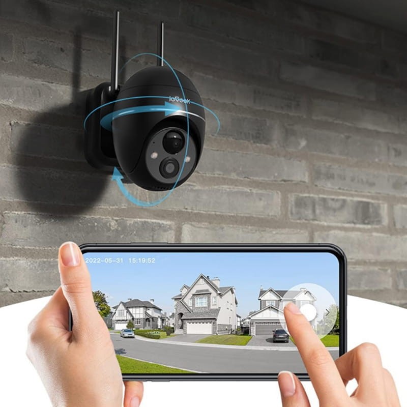ieGeek ZS-GX1S 3MP/2K WiFi IP65 Noir - Caméra de sécurité extérieure - Ítem2