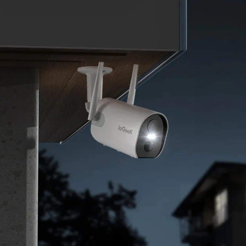 ieGeek ZS-GX2S 3MP/2K WiFi IP65 Blanco - Cámara de Seguridad Exterior - Ítem4