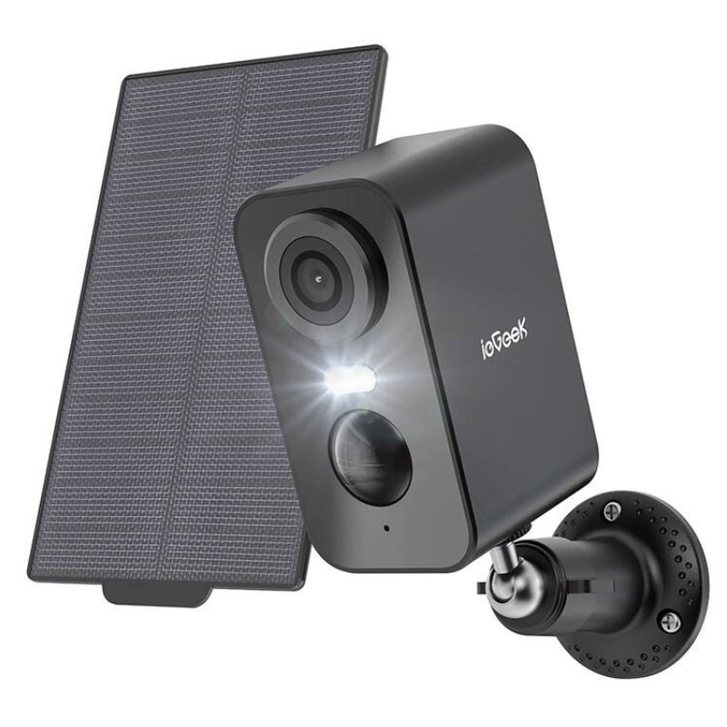 ieGeek ZS-GX3S 3MP/2K WiFi IP65 Solar Negro - Cámara de Seguridad Exterior - Ítem